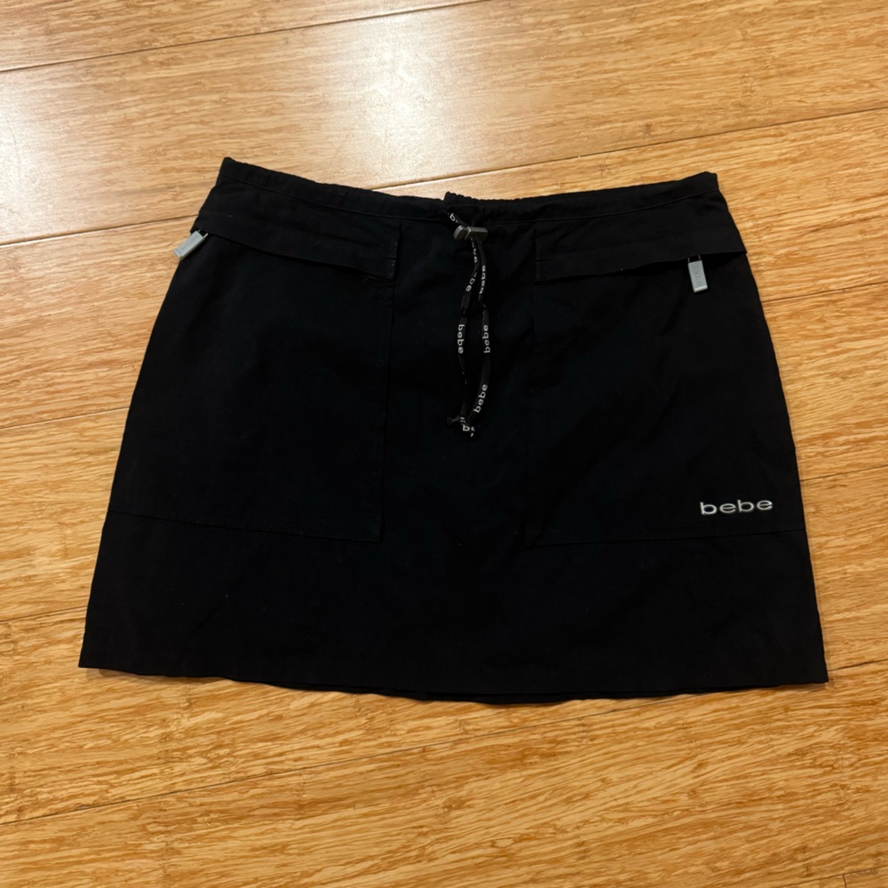 Vintage Bebe black athletic tennis skirt